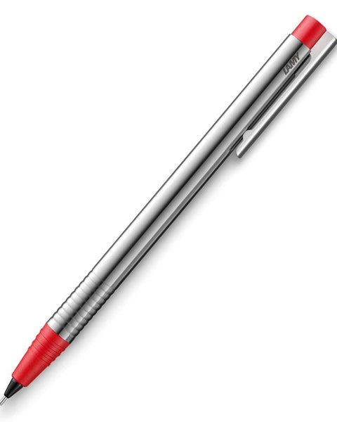 BOLÍGRAFO LAMY LOGO ROJOMATE CON RECARGA AZUL M-16