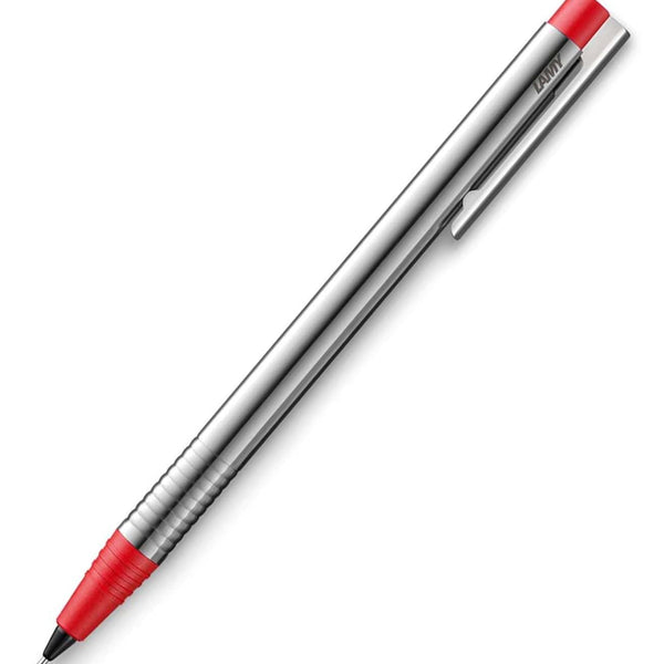 BOLÍGRAFO LAMY LOGO ROJOMATE CON RECARGA AZUL M-16