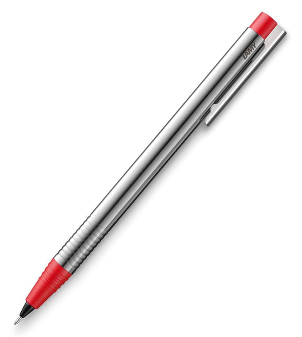 BOLÍGRAFO LAMY LOGO ROJOMATE CON RECARGA AZUL M-16