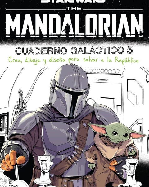 6 STAR EAR THE MANDALORIAN 2 CUADERNO GALACTICO