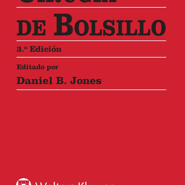 CIRUGIA DE BOLSILLO 3ª ED.