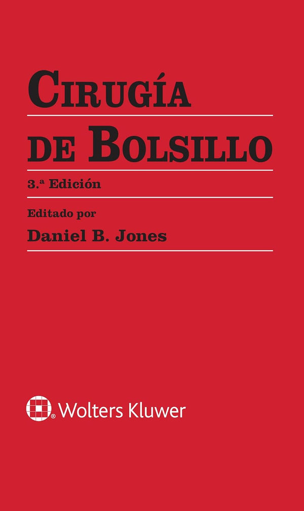 CIRUGIA DE BOLSILLO 3ª ED.