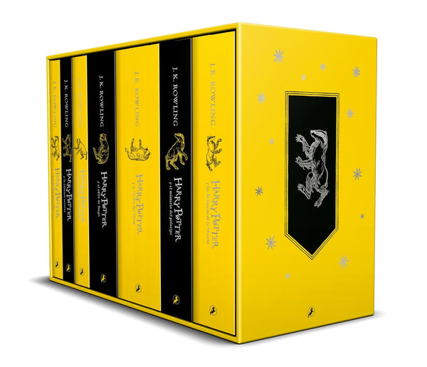 ESTUCHE HARRY POTTER BIBLIOTECA HUFFLEPUFF