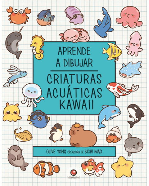 Aprende a dibujar - CRIATURAS ACUATICAS KAWAII