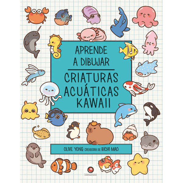Aprende a dibujar - CRIATURAS ACUATICAS KAWAII