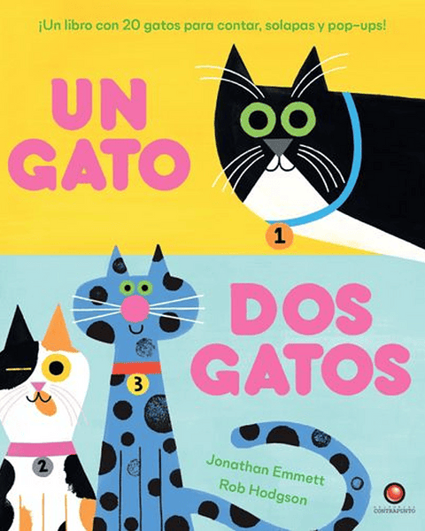 UN GATO DOS GATOS.Un libro para colorear(CONTRAPUNTO)