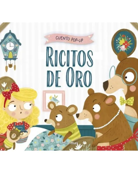 RICITOS DE ORO. CUENTO POP-UP