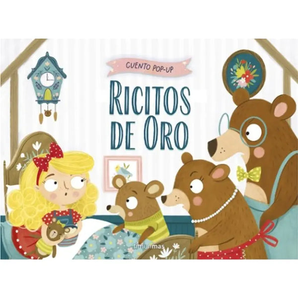 RICITOS DE ORO. CUENTO POP-UP