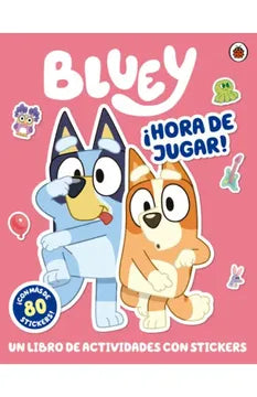 BLUEY. ¡HORA DE JUGAR! LIBRO CON STICKER
