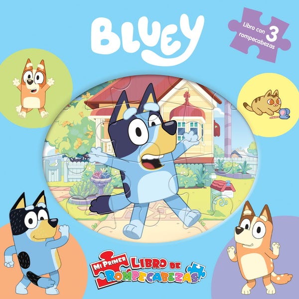 BBC BLUEY MI PRIMER ROMPECABEZAS 