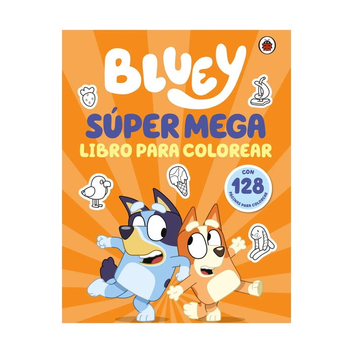 BLUEY. SUPER MEGA LIBRO PARA COLOREAR