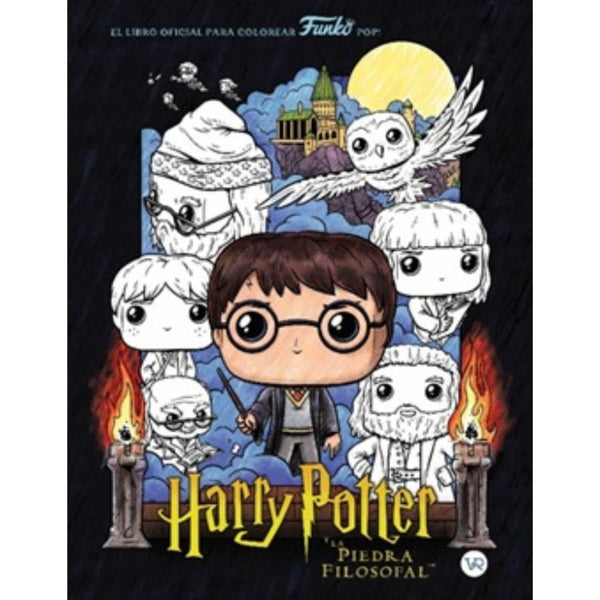 HARRY POTTER Y LA PIEDRA FILOSOFAL PARA COLOREAR