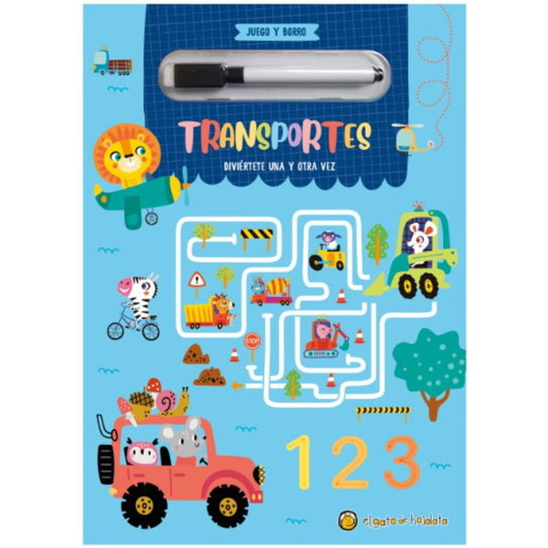 TRANSPORTES-JUEGA Y BORRA