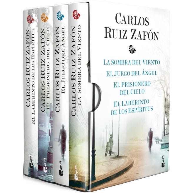 ESTUCHE TETRALOGIA LA SOMBRA DEL VIENTO