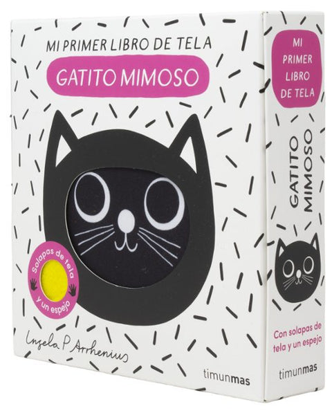 GATITO MIMOSO. MI PRIMER LIBRO DE TELA