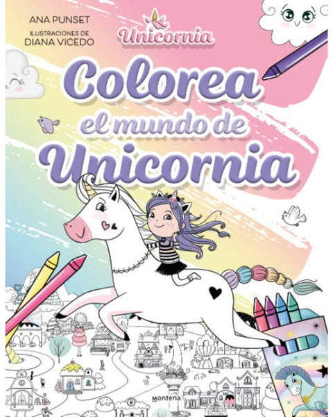 UNICORNIA: MUNDO DE UNICORNIA COLOREAR