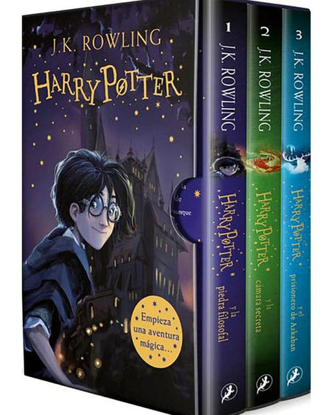 HARRY POTTER  POTTER (ESTUCHE 1, 2 Y 3)