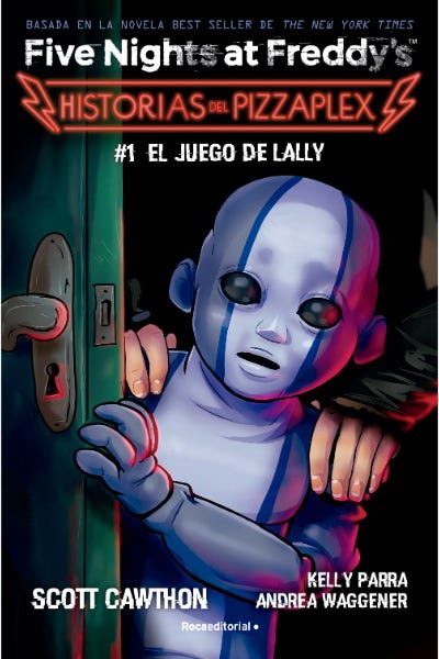 FIVE NIGHTS AT FREDDY'S. HISTORIAS DEL PIZZAPLEX 1. JUEGO DE LALLY