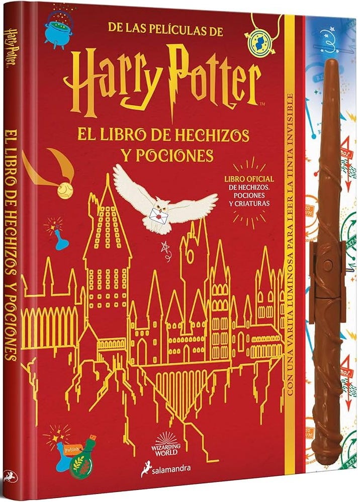 HECHIZOS POTTER POTTER. LIBRO DE HECHIZOS