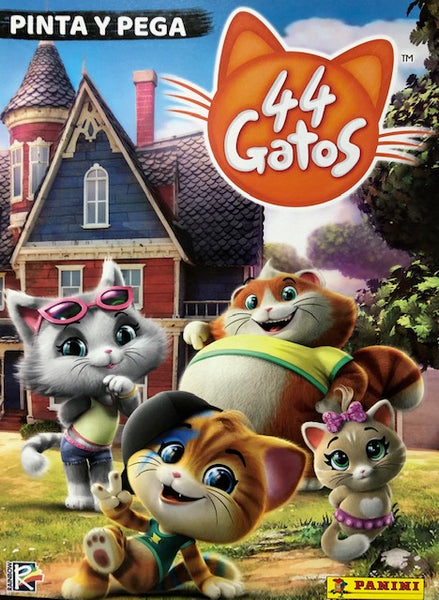 PINTA Y PEGA 44 GATOS