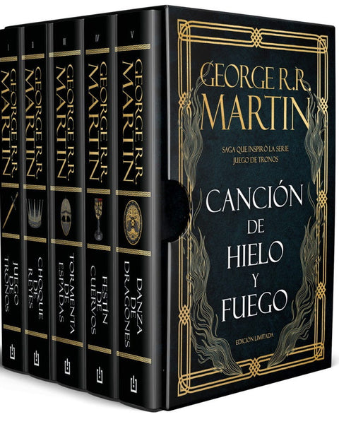 ESTUCHE CANCION DE HIELO Y FUEGO (EDICIÓN LIMITADA)