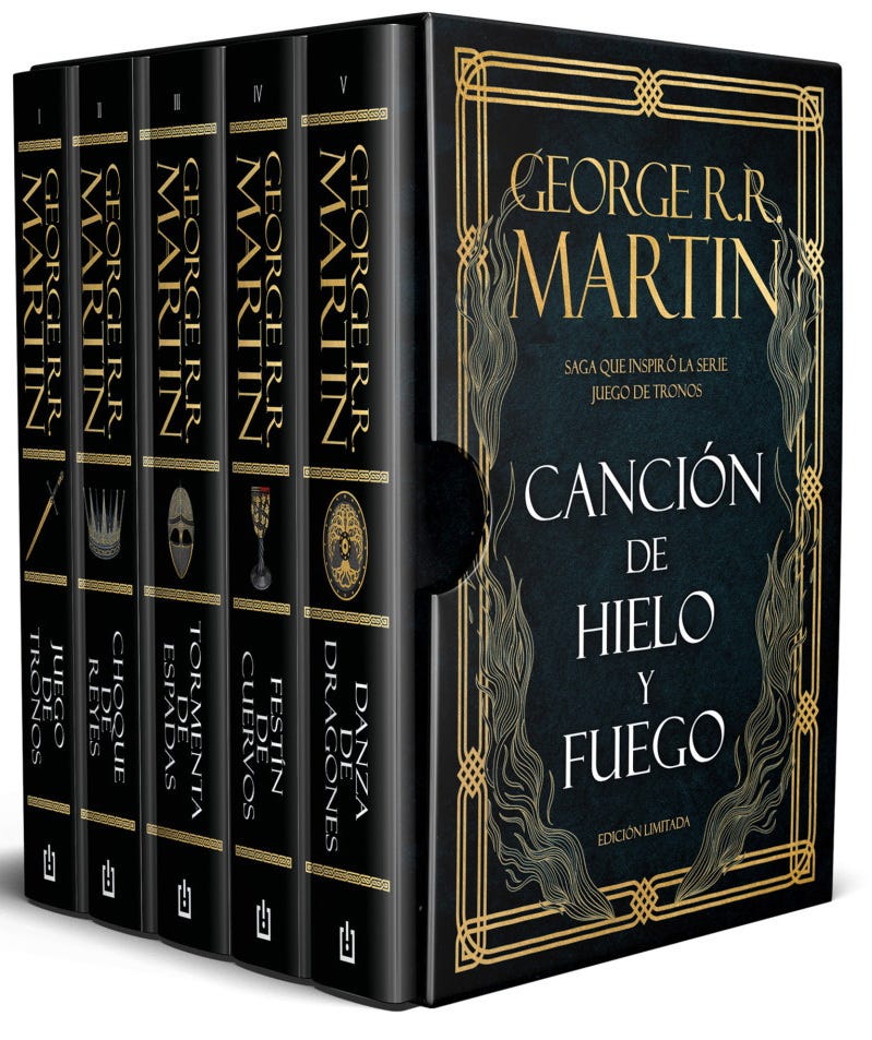 ESTUCHE CANCION DE HIELO Y FUEGO (EDICIÓN LIMITADA)