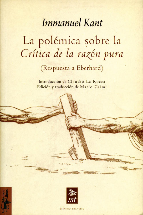 POLEMICA SOBRE LA CRITICA DE LA RAZON PURA