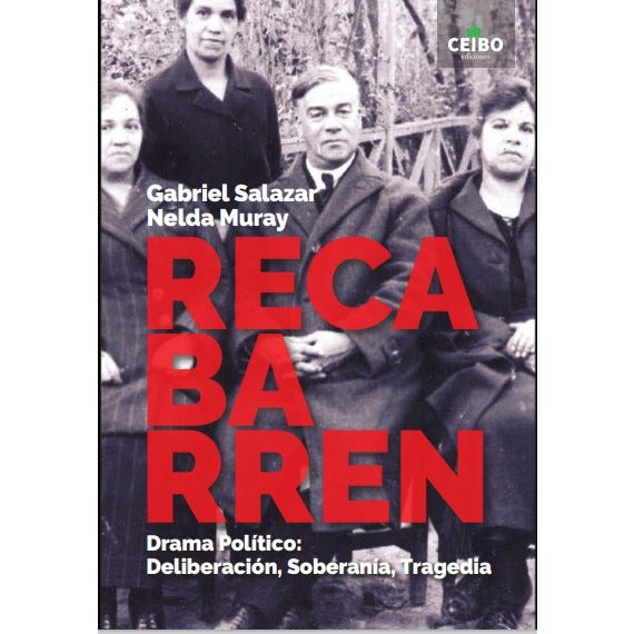 RECABARREN. DRAMA POLITICO(CEIBO)