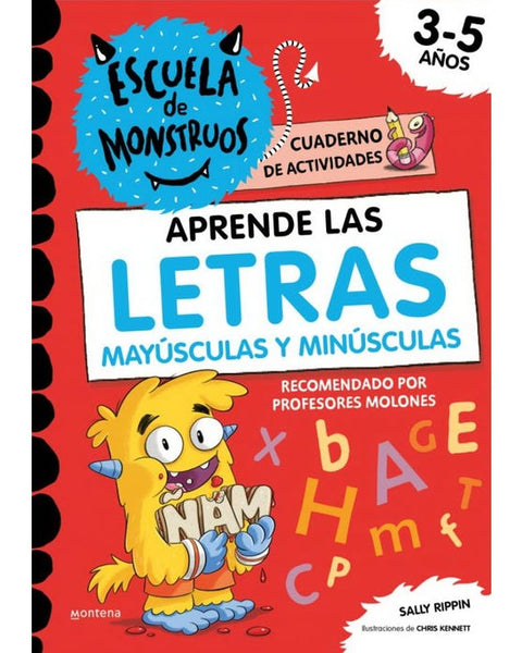 ESCUELA DE MONSTRUOS APRENDE LETRAS