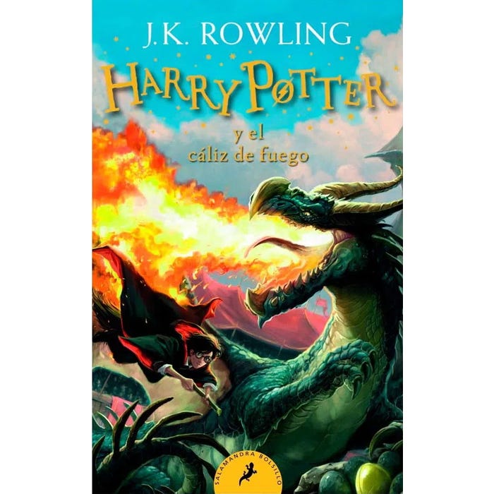 HARRY POTTER 4 Y CALIZ DE FUEGO