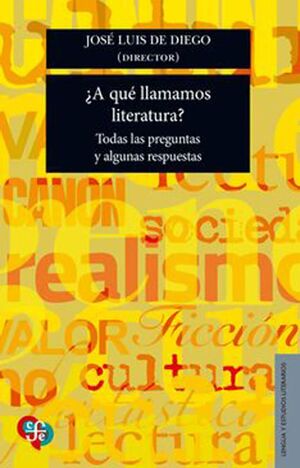 A QUÉ LLAMAMOS LITERATURA?