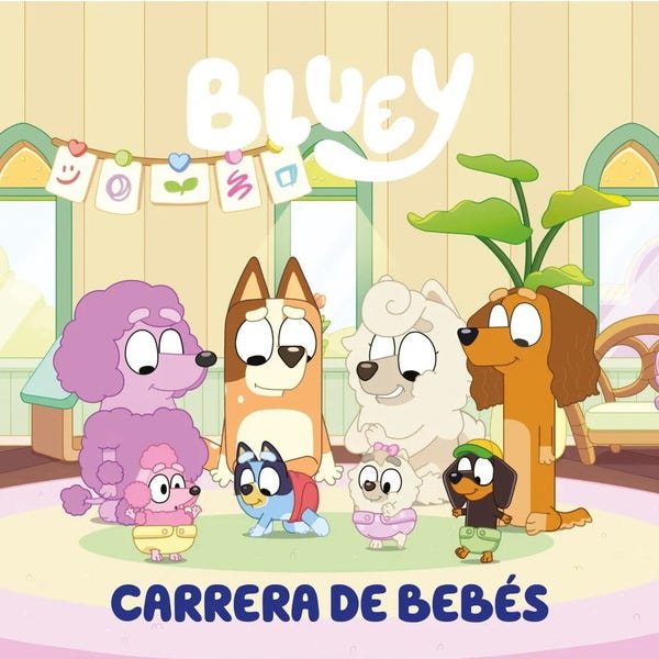 BLUEY: CARRERA DE BEBES  