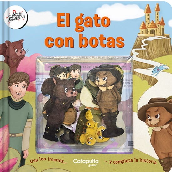 CUENTOS MAGNETICOS - GATO CON BOTA