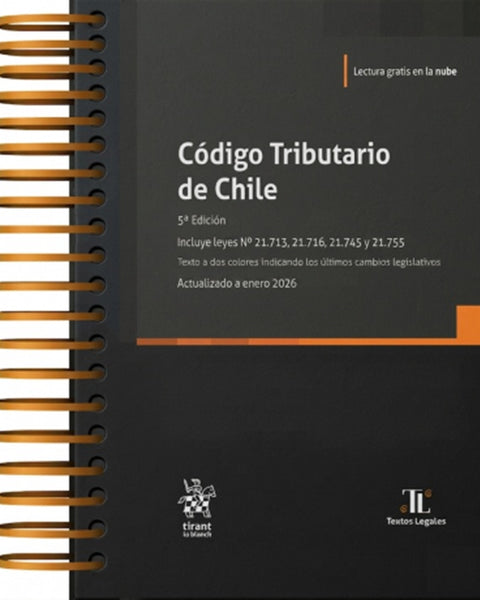 CODIGO TRIBUTARIO DE CHILE 2026 (TIRANT LO BLANCH)