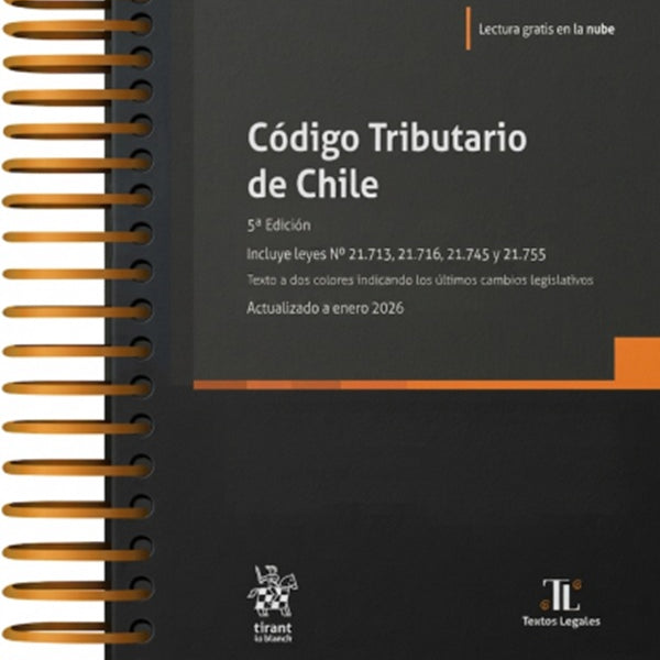 CODIGO TRIBUTARIO DE CHILE 2026 (TIRANT LO BLANCH)