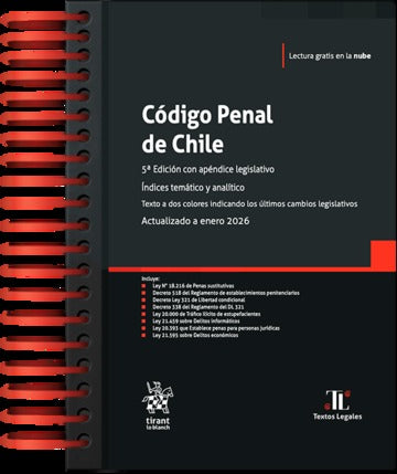 CODIGO PENAL DE CHILE 2026 (ANILLADO)