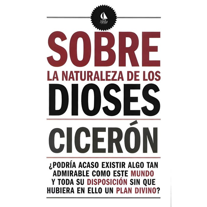 SOBRE LA NATURALEZA DE LOS DIOSES