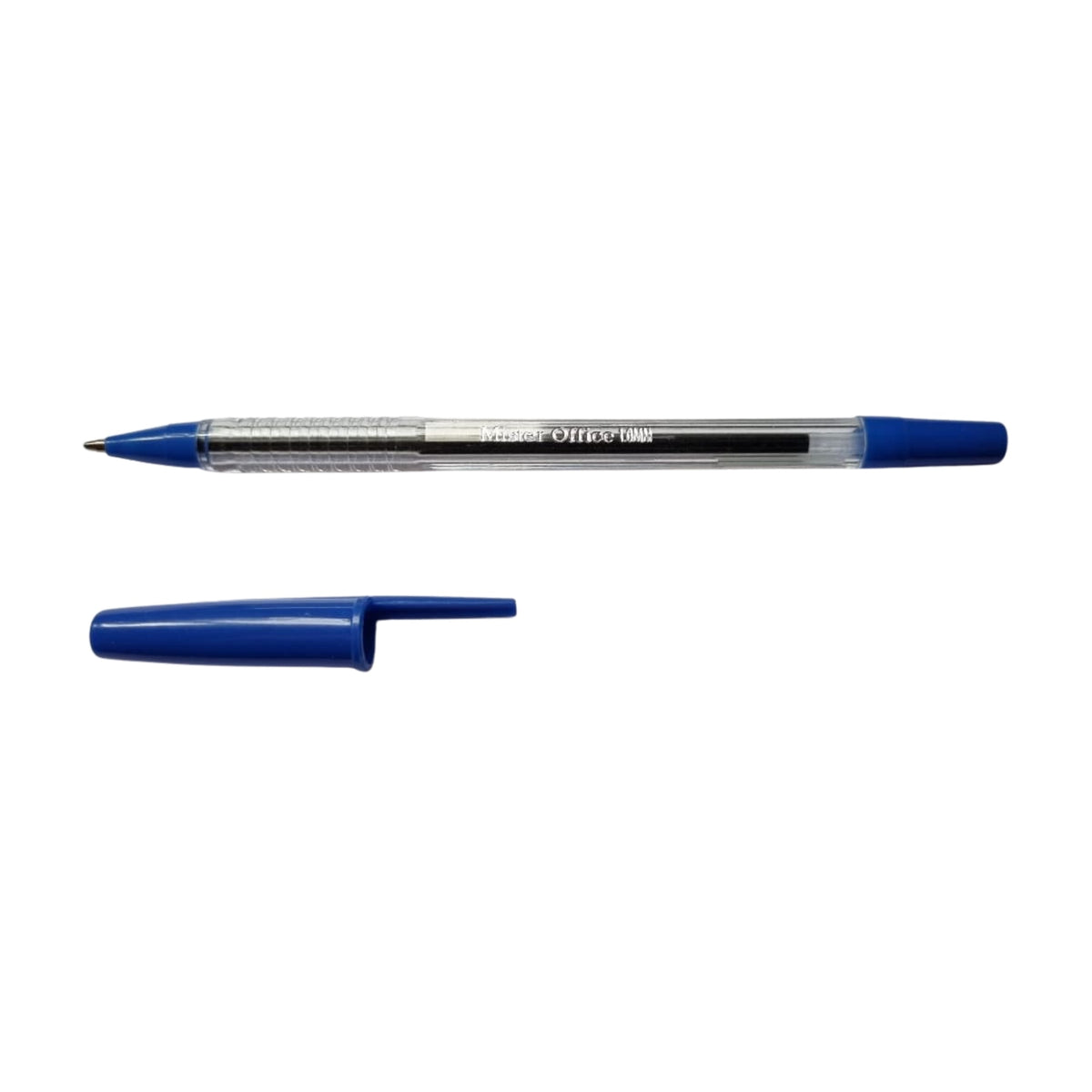 LAPIZ PASTA 1,0MM SUAVE AZUL PUNTA MEDIA (MR OFFICE)