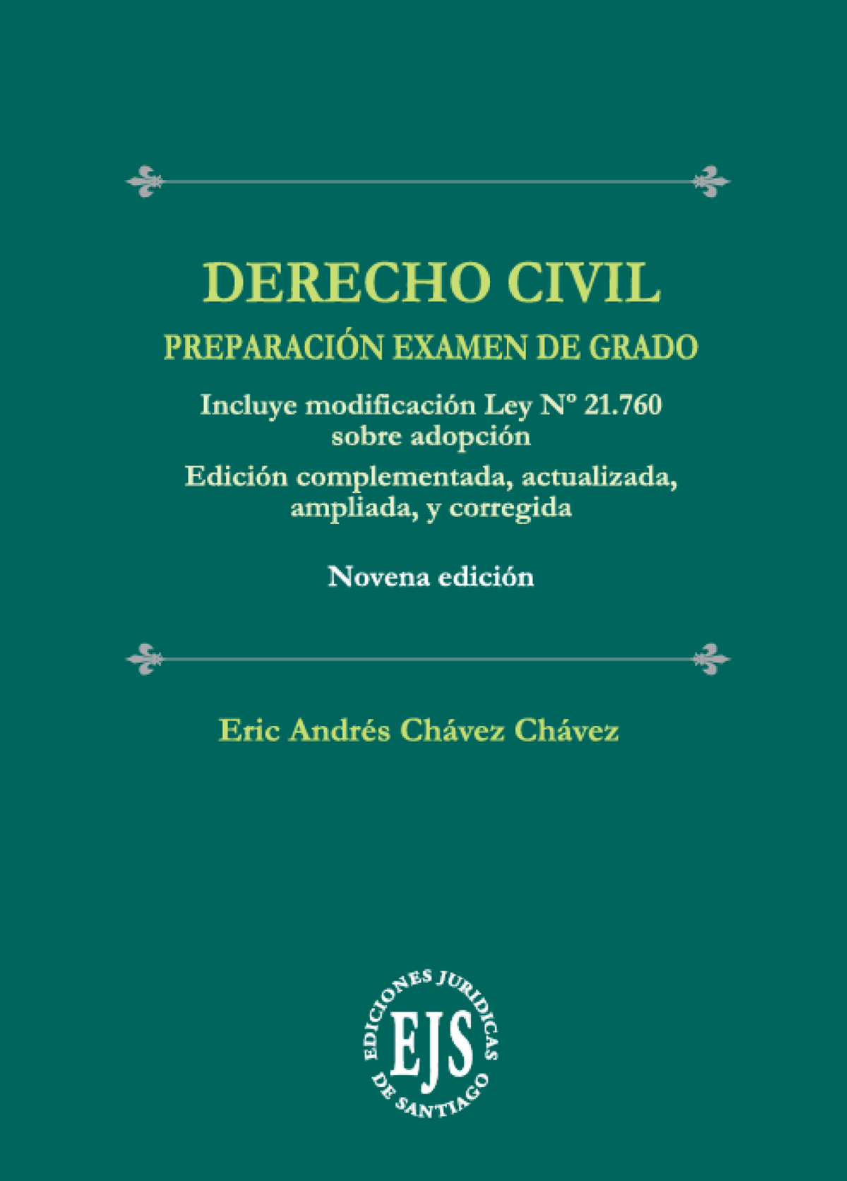 DERECHO CIVIL PREPARACION EXAMEN DE GRADO (EJS)