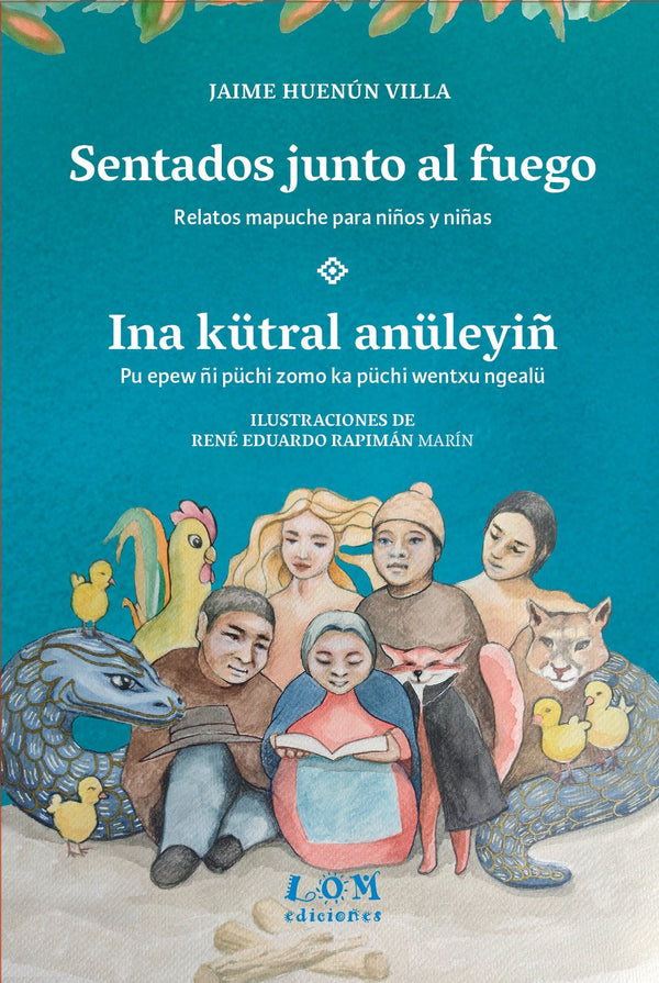 SENTADOS JUNTO AL FUEGO