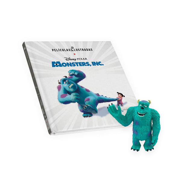SET LIBRO MONSTER UNIVERSITY + FIGURA SULLIVAN