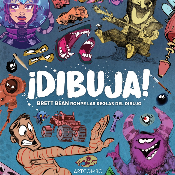 DIBUJA. BRETT BEAN ROMPE LAS REGLAS DEL DIBUJO( ARTCOMBO )