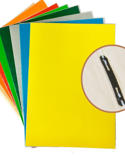 CARPETA PLASTICA COLORES- ARCHIVADOR RAPIDO(JA)