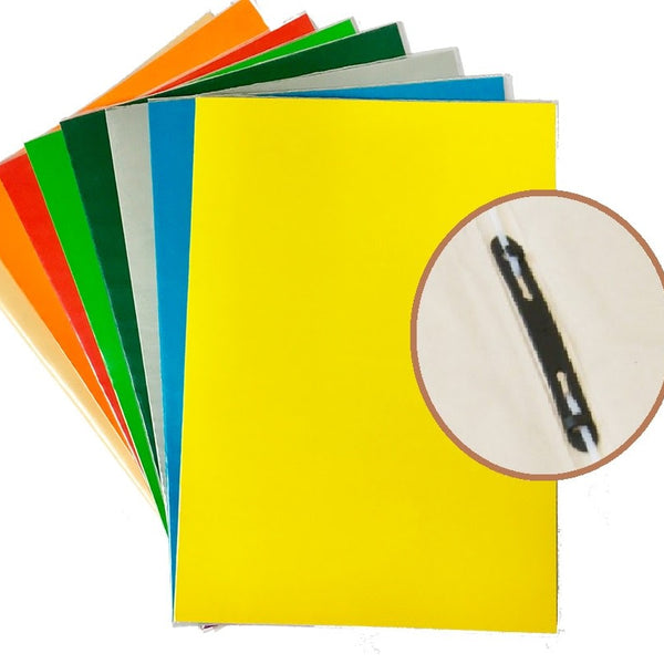 CARPETA PLASTICA COLORES- ARCHIVADOR RAPIDO(JA)