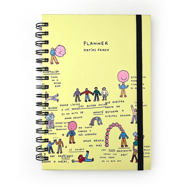 PLANNER MATIAS PRADO: AMARILLO