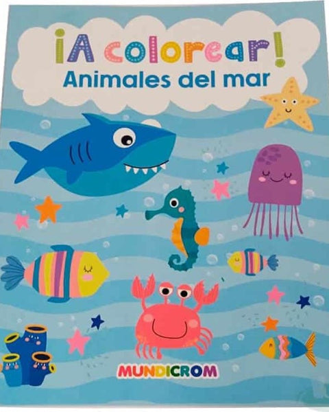 A COLOREAR! ANIMALES DEL MAR