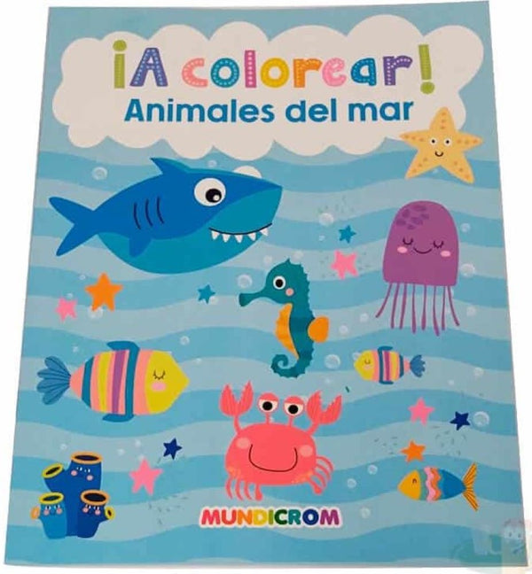 A COLOREAR! ANIMALES DEL MAR