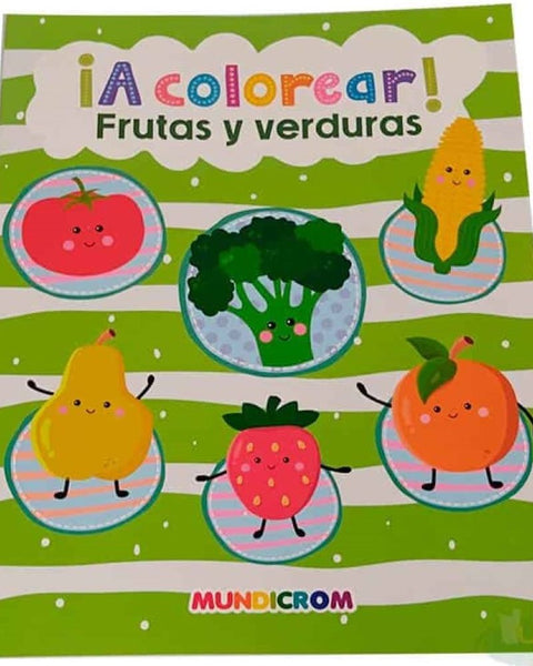 A COLOREAR! FRUTAS Y VERDURAS