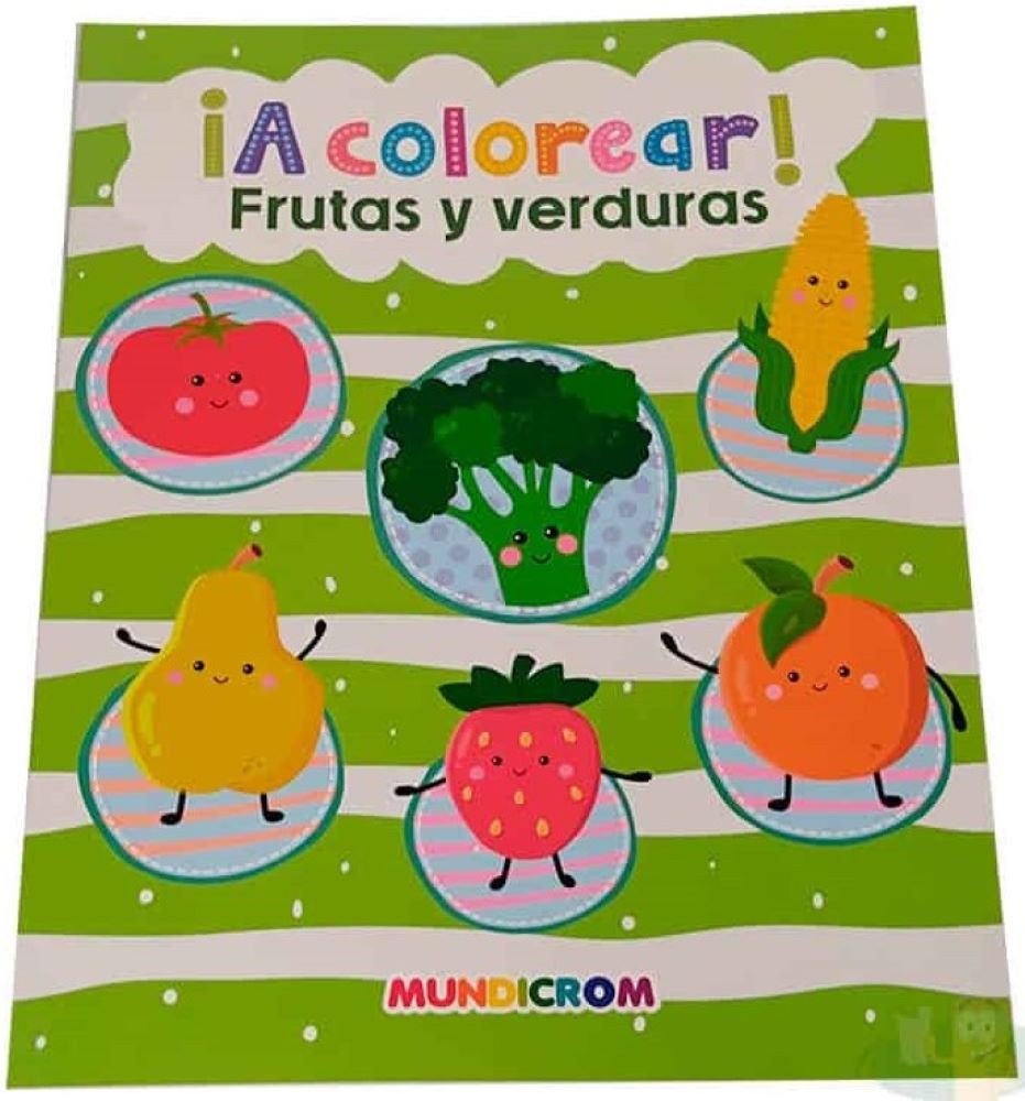 A COLOREAR! FRUTAS Y VERDURAS