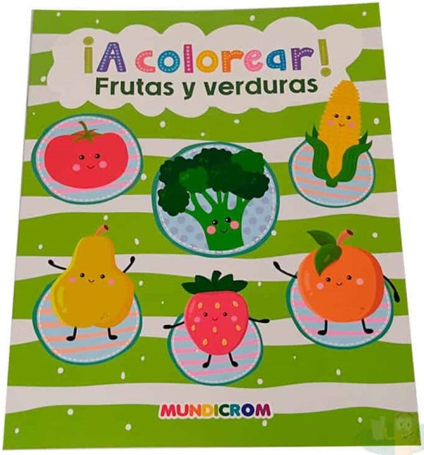 A COLOREAR! FRUTAS Y VERDURAS